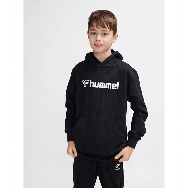 Hummel Go 2.0 Logo Hoodie Barn Svarta | 163943-504