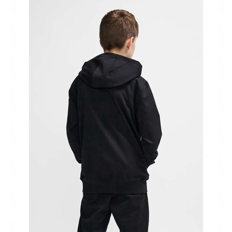 Hummel Go 2.0 Logo Hoodie Barn Svarta | 163943-504