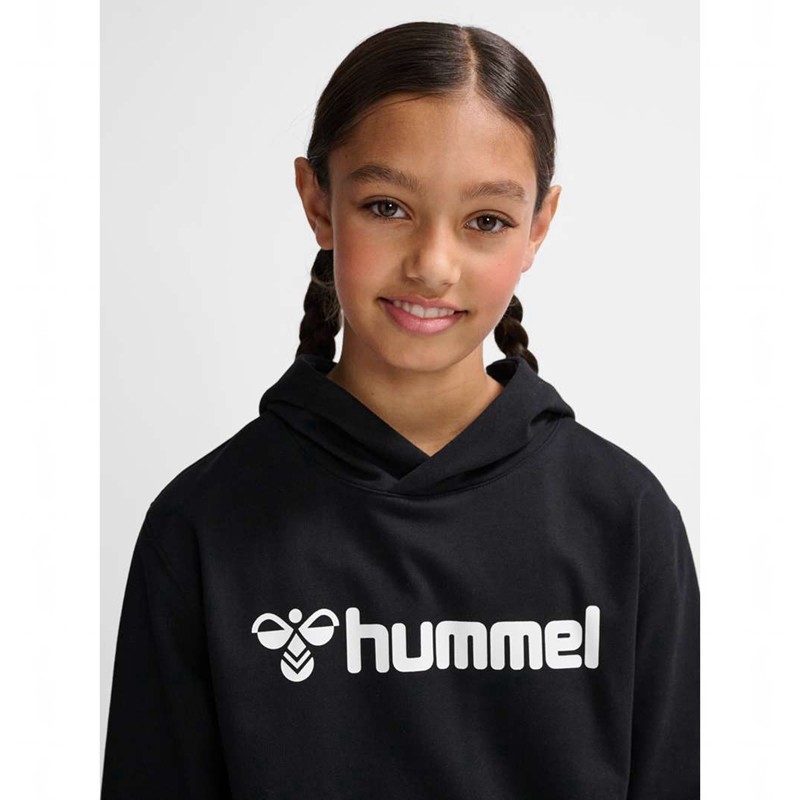 Hummel Go 2.0 Logo Hoodie Barn Svarta | 163943-504