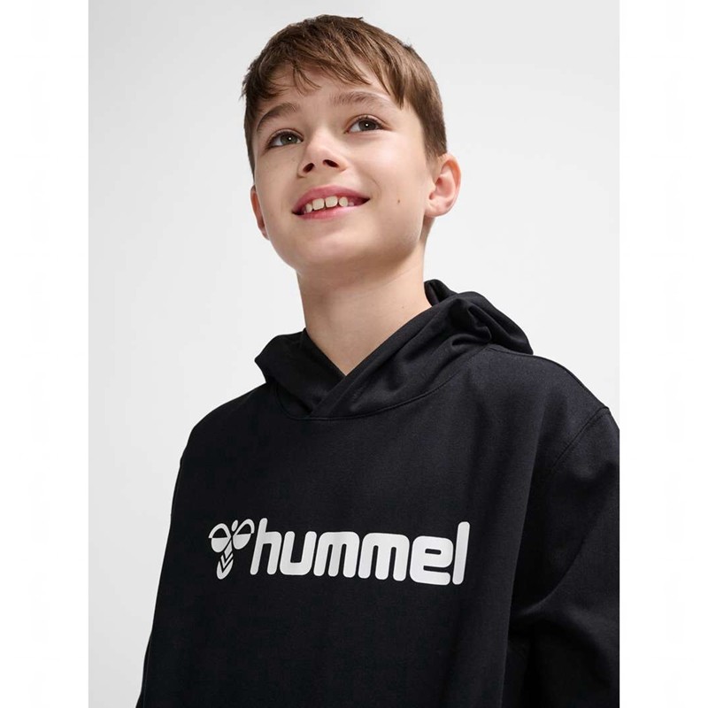 Hummel Go 2.0 Logo Hoodie Barn Svarta | 163943-504
