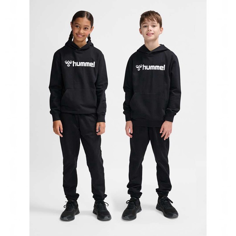 Hummel Go 2.0 Logo Hoodie Barn Svarta | 163943-504