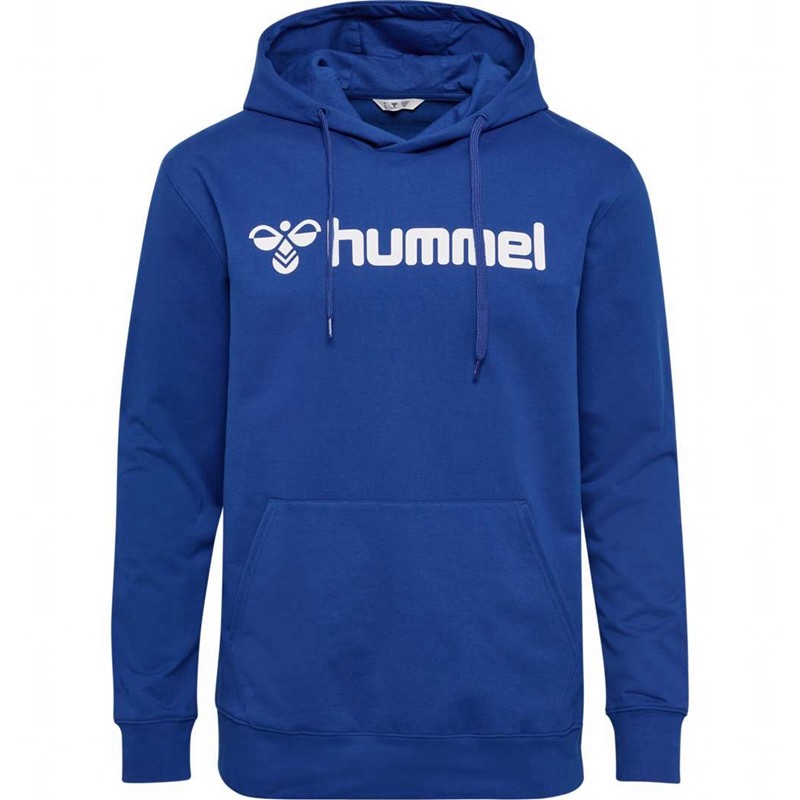 Hummel Go 2.0 Logo Hoodie Herr Blå | 105161-757