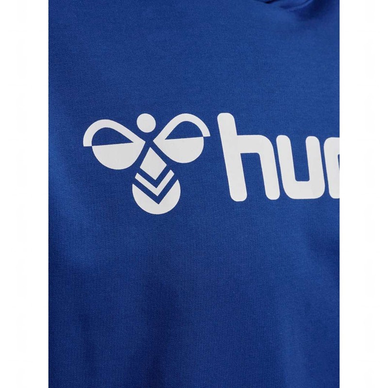 Hummel Go 2.0 Logo Hoodie Herr Blå | 105161-757