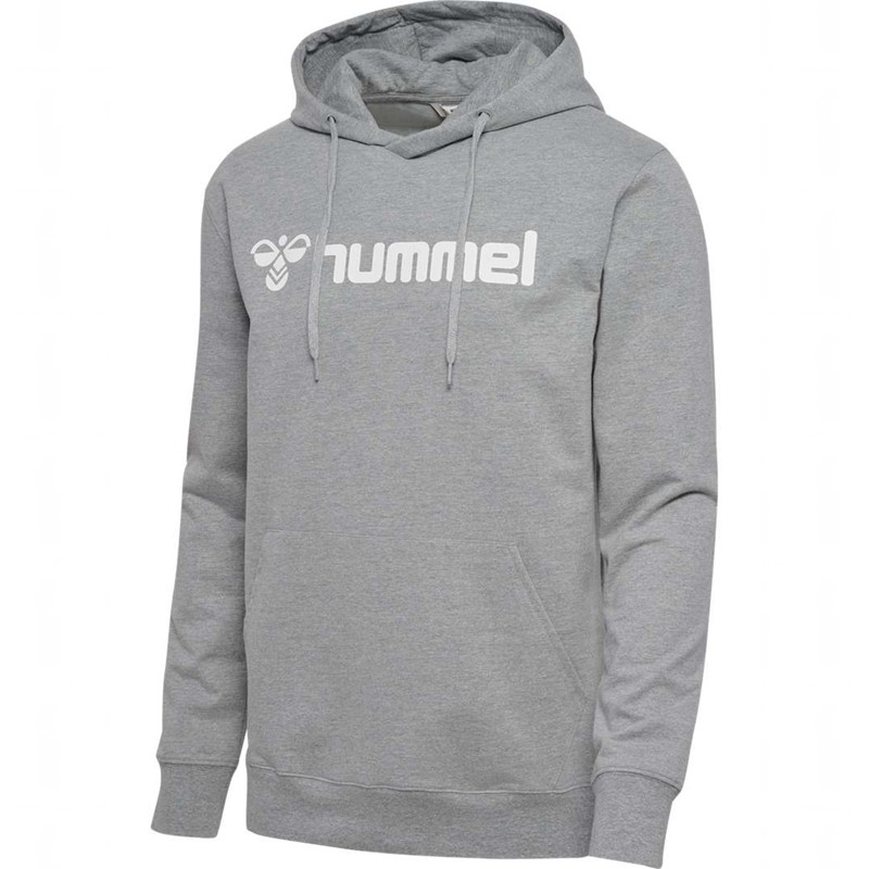 Hummel Go 2.0 Logo Hoodie Herr Grå | 338927-399