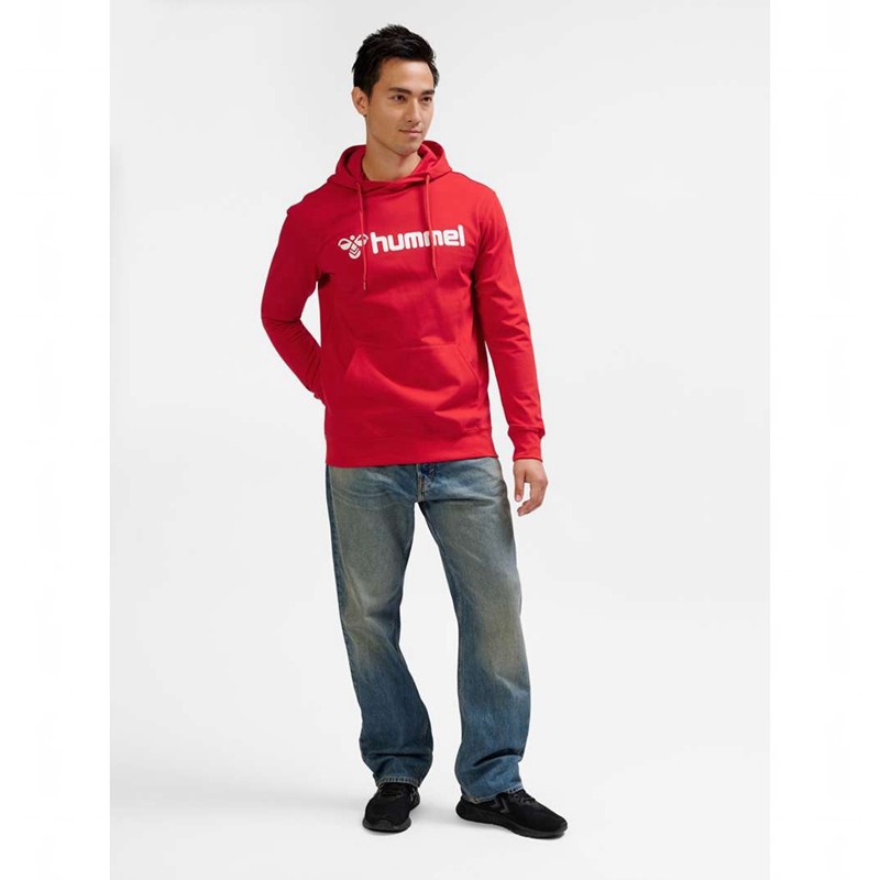 Hummel Go 2.0 Logo Hoodie Herr Röda | 625647-029