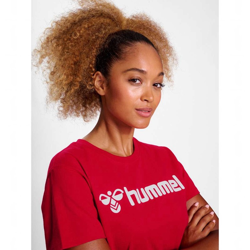 Hummel Go 2.0 Logo S/S Inomhusskor Dam Röda | 308927-108