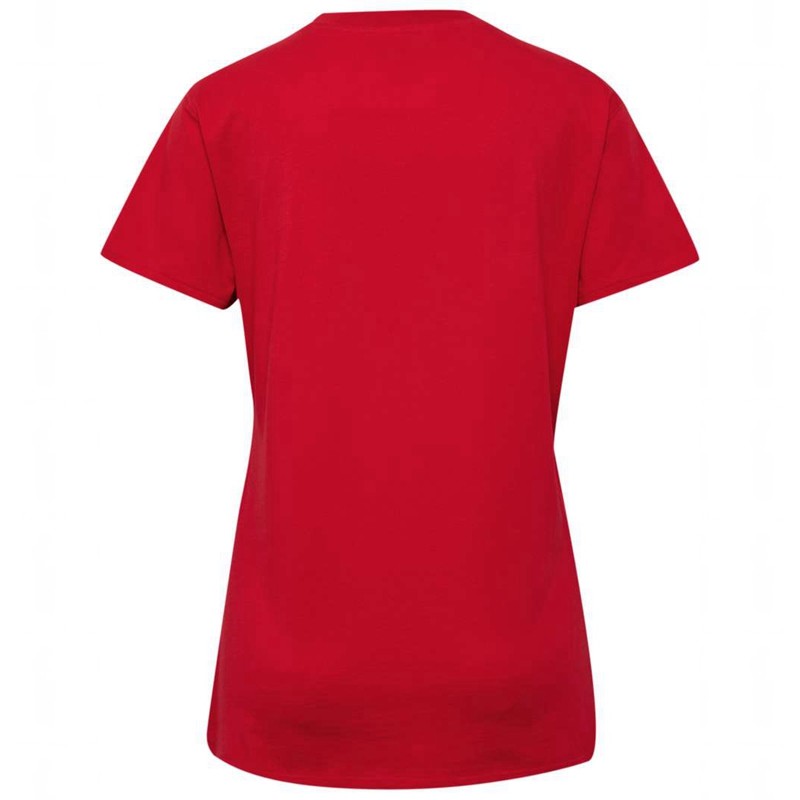 Hummel Go 2.0 Logo S/S Inomhusskor Dam Röda | 308927-108