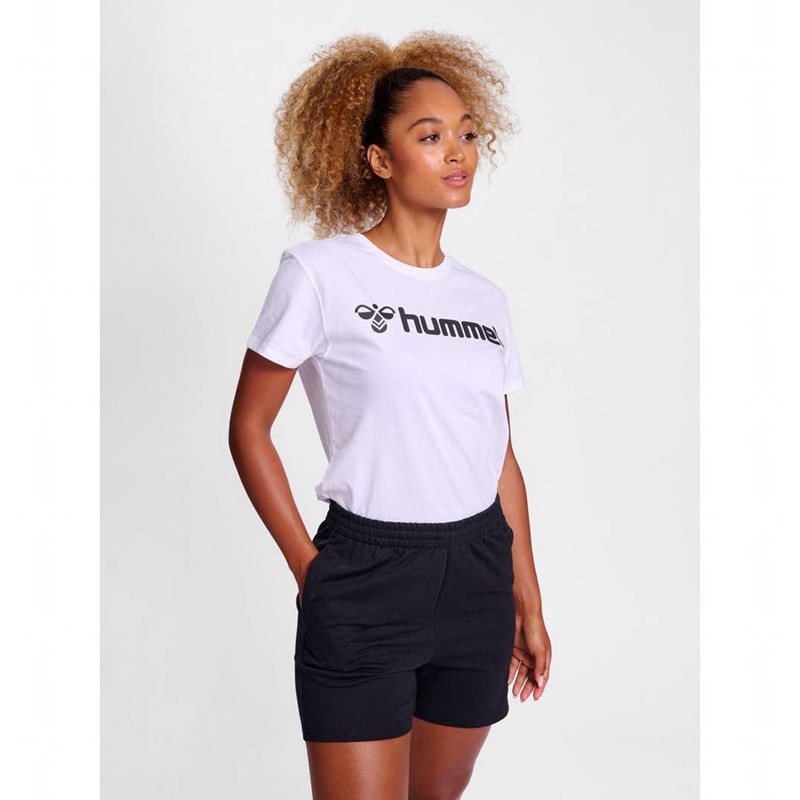 Hummel Go 2.0 Logo S/S Sport BH Dam Vita | 382724-751