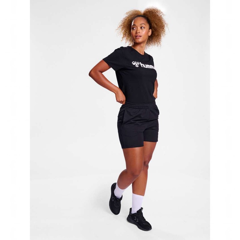 Hummel Go 2.0 Logo S/S Strumpbyxor Dam Svarta | 536374-214