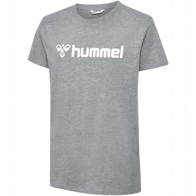 Hummel Go 2.0 Logo S/S T-shirt Barn Grå | 678384-943