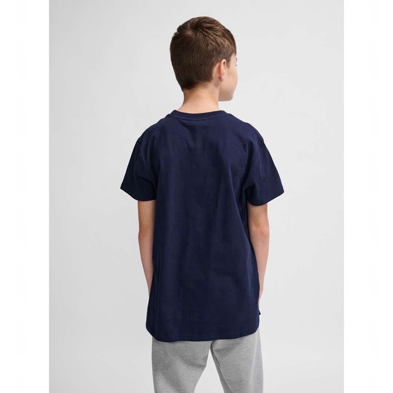 Hummel Go 2.0 Logo S/S T-shirt Barn Marinblå | 898404-430