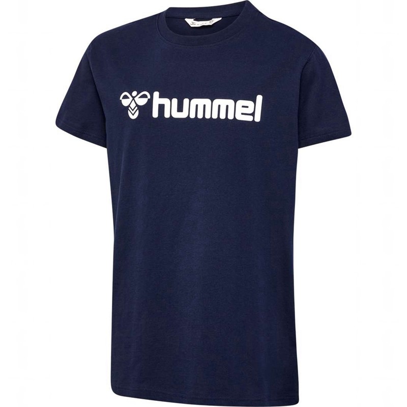 Hummel Go 2.0 Logo S/S T-shirt Barn Marinblå | 898404-430