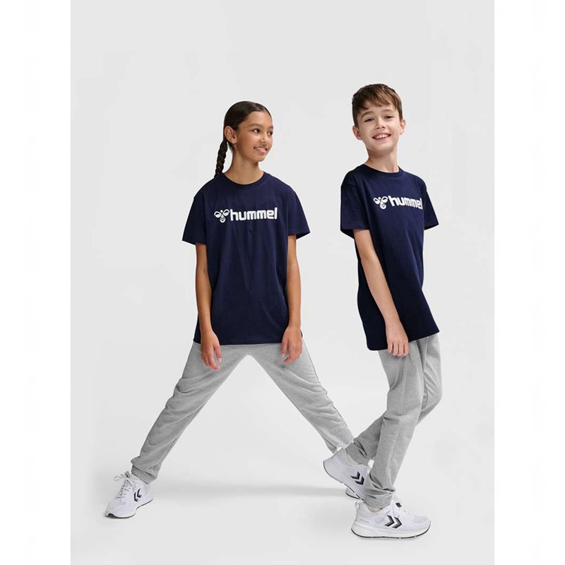 Hummel Go 2.0 Logo S/S T-shirt Barn Marinblå | 898404-430