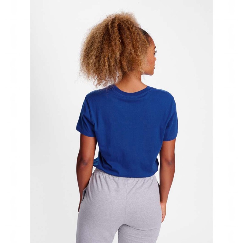 Hummel Go 2.0 Logo S/S T-shirt Dam Blå | 121902-517