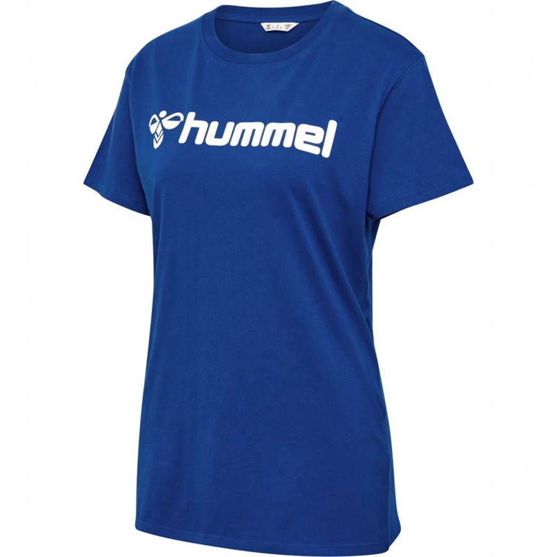 Hummel Go 2.0 Logo S/S T-shirt Dam Blå | 121902-517