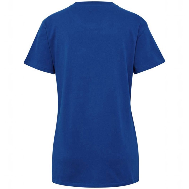 Hummel Go 2.0 Logo S/S T-shirt Dam Blå | 121902-517