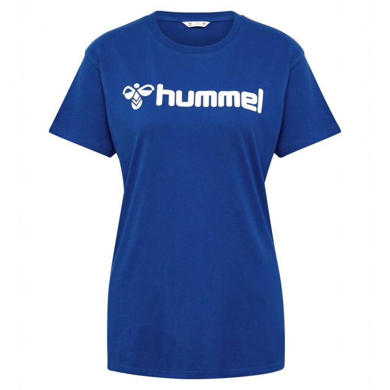 Hummel Go 2.0 Logo S/S T-shirt Dam Blå | 121902-517