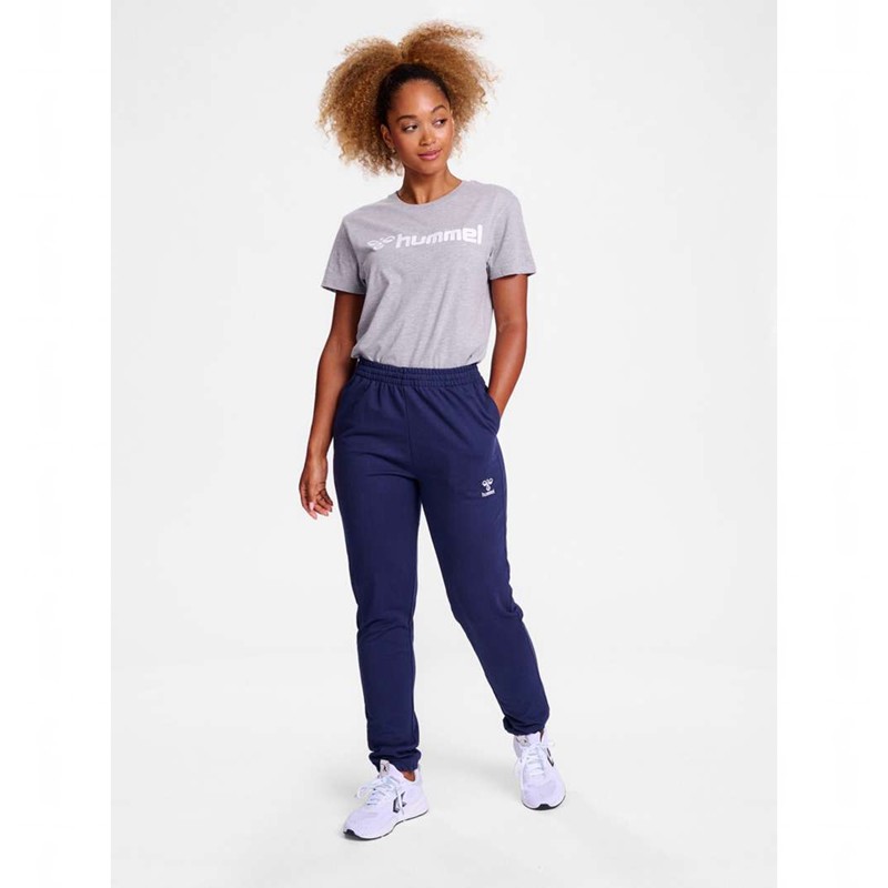 Hummel Go 2.0 Logo S/S T-shirt Dam Grå | 965403-849