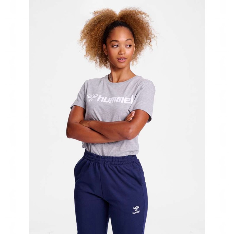 Hummel Go 2.0 Logo S/S T-shirt Dam Grå | 965403-849