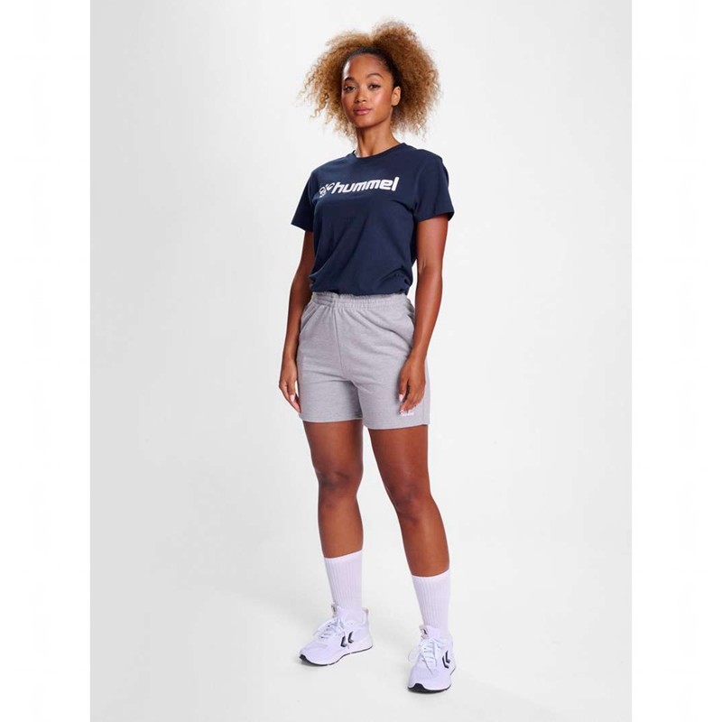 Hummel Go 2.0 Logo S/S T-shirt Dam Marinblå | 228877-887