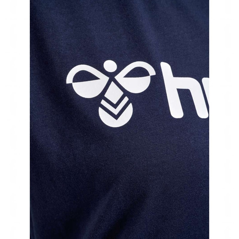 Hummel Go 2.0 Logo S/S T-shirt Dam Marinblå | 228877-887