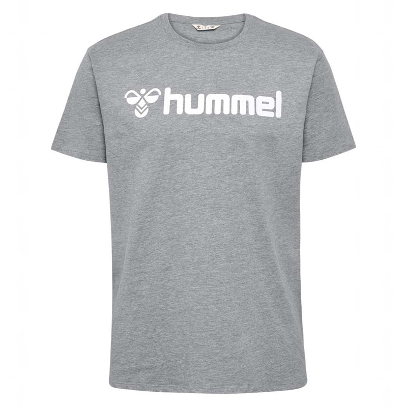 Hummel Go 2.0 Logo S/S T-shirt Herr Grå | 731906-516