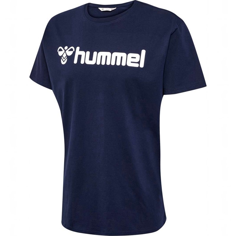 Hummel Go 2.0 Logo S/S T-shirt Herr Marinblå | 232312-507