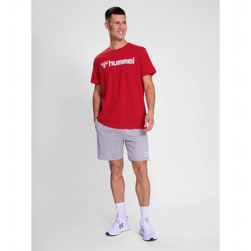 Hummel Go 2.0 Logo S/S T-shirt Herr Röda | 033474-463