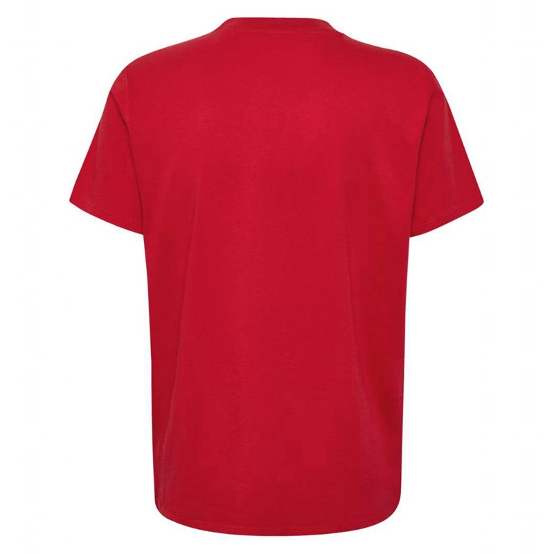 Hummel Go 2.0 Logo S/S T-shirt Herr Röda | 033474-463