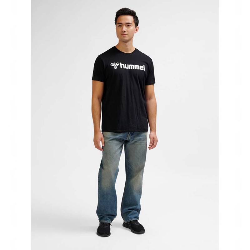 Hummel Go 2.0 Logo S/S T-shirt Herr Svarta | 196186-260