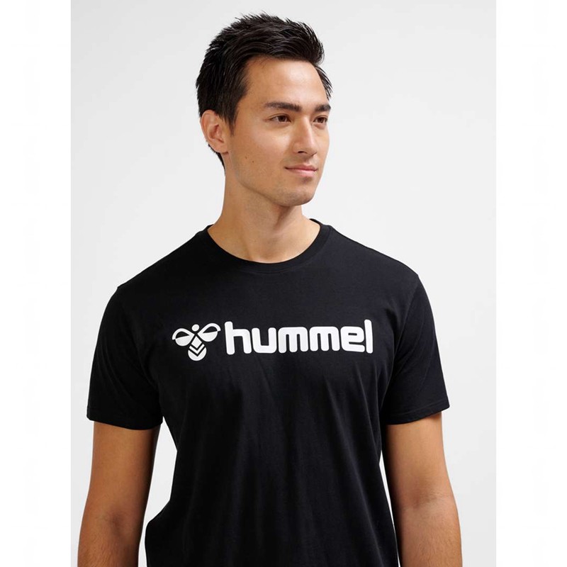Hummel Go 2.0 Logo S/S T-shirt Herr Svarta | 196186-260