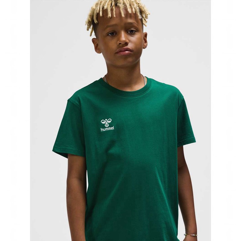 Hummel Go 2.0 S/S Tröjor Barn Gröna | 237799-251