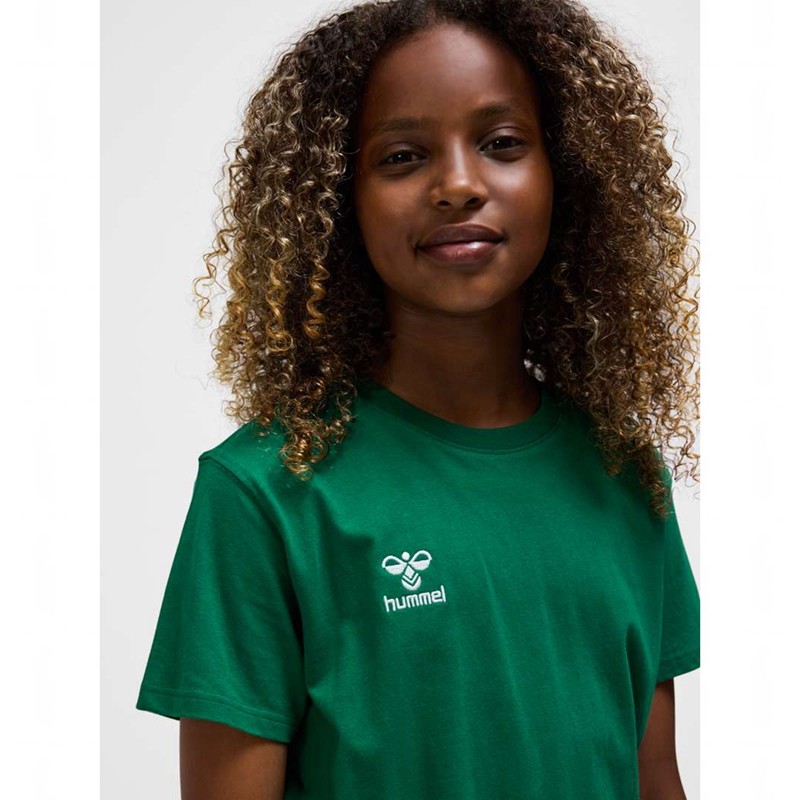 Hummel Go 2.0 S/S Tröjor Barn Gröna | 237799-251