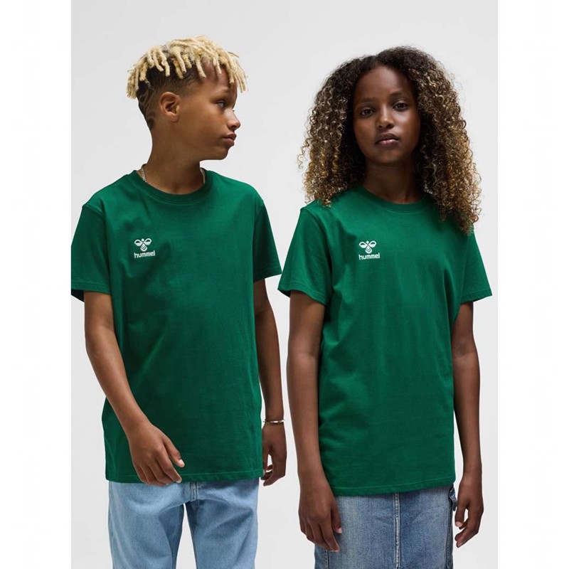 Hummel Go 2.0 S/S Tröjor Barn Gröna | 237799-251