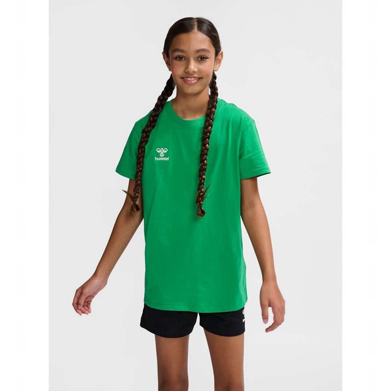Hummel Go 2.0 S/S T-shirt Barn Gröna | 001911-674