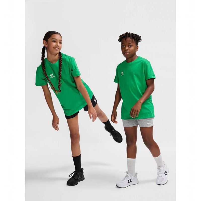 Hummel Go 2.0 S/S T-shirt Barn Gröna | 001911-674