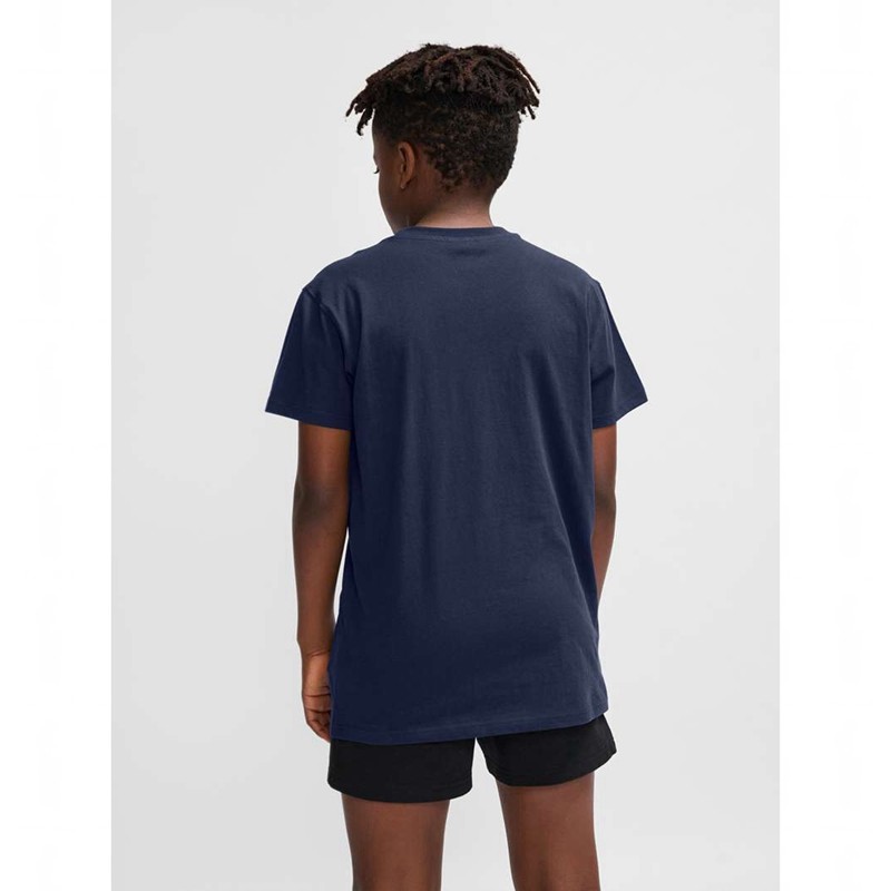 Hummel Go 2.0 S/S T-shirt Barn Marinblå | 026507-136