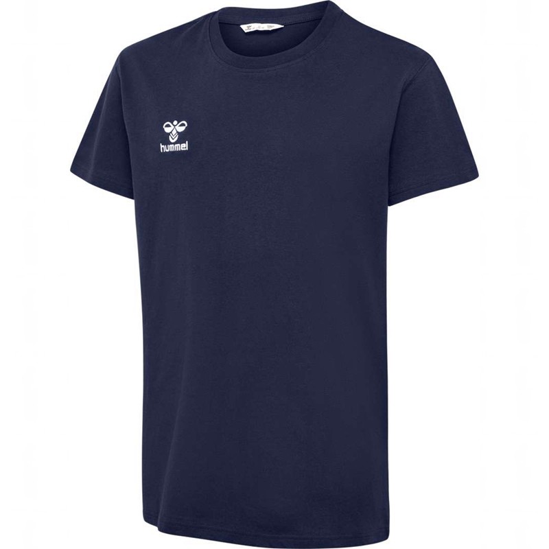 Hummel Go 2.0 S/S T-shirt Barn Marinblå | 026507-136