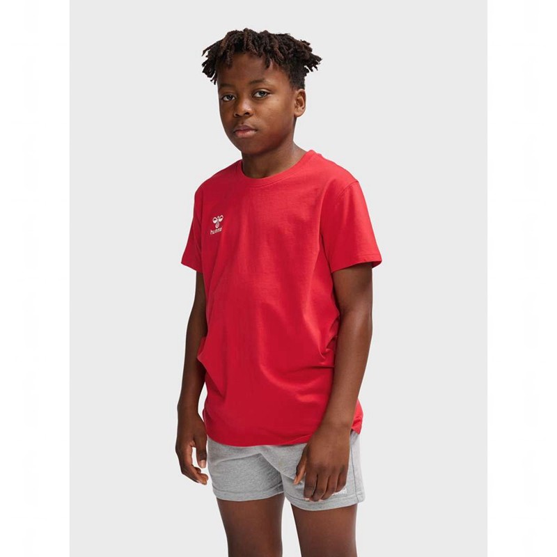 Hummel Go 2.0 S/S T-shirt Barn Röda | 947588-275