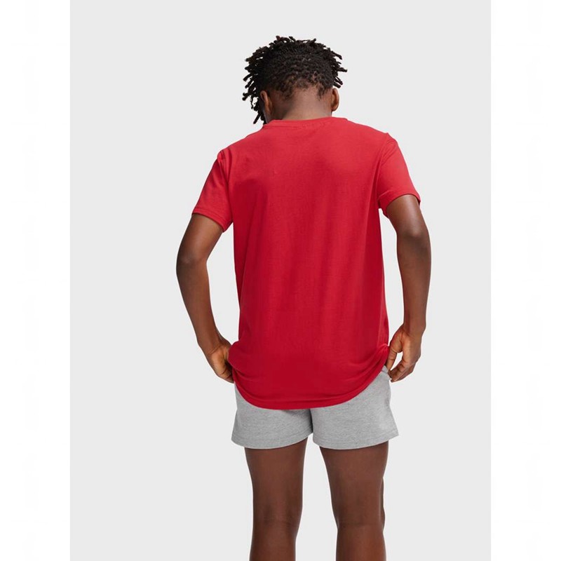 Hummel Go 2.0 S/S T-shirt Barn Röda | 947588-275