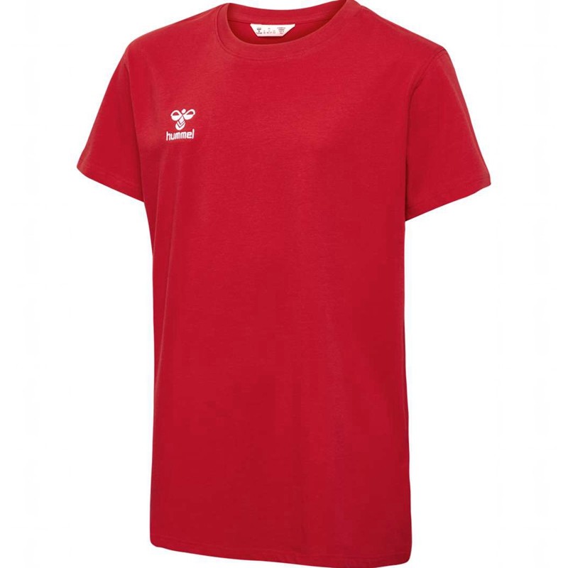 Hummel Go 2.0 S/S T-shirt Barn Röda | 947588-275
