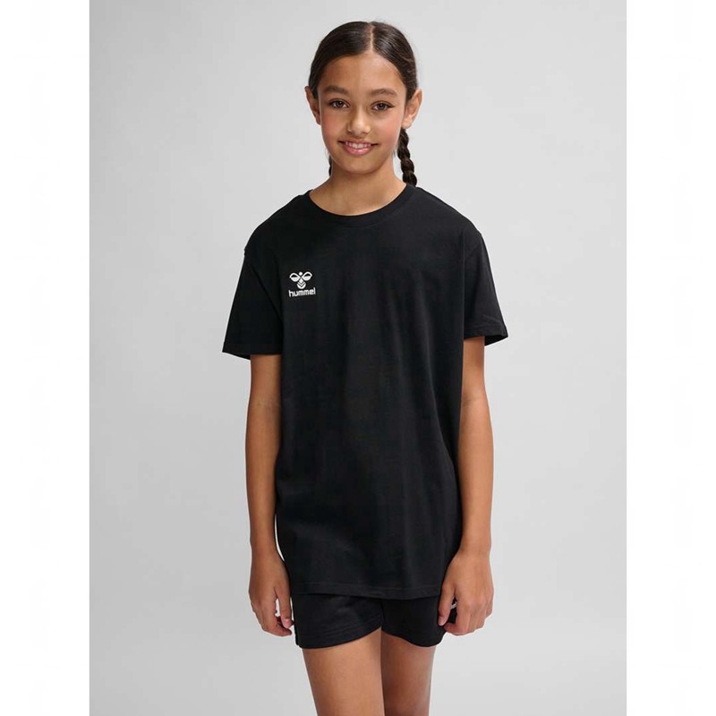 Hummel Go 2.0 S/S T-shirt Barn Svarta | 423394-316