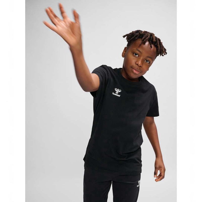 Hummel Go 2.0 S/S T-shirt Barn Svarta | 423394-316