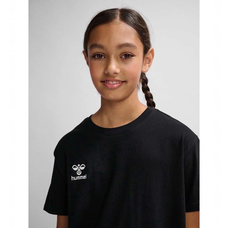 Hummel Go 2.0 S/S T-shirt Barn Svarta | 423394-316