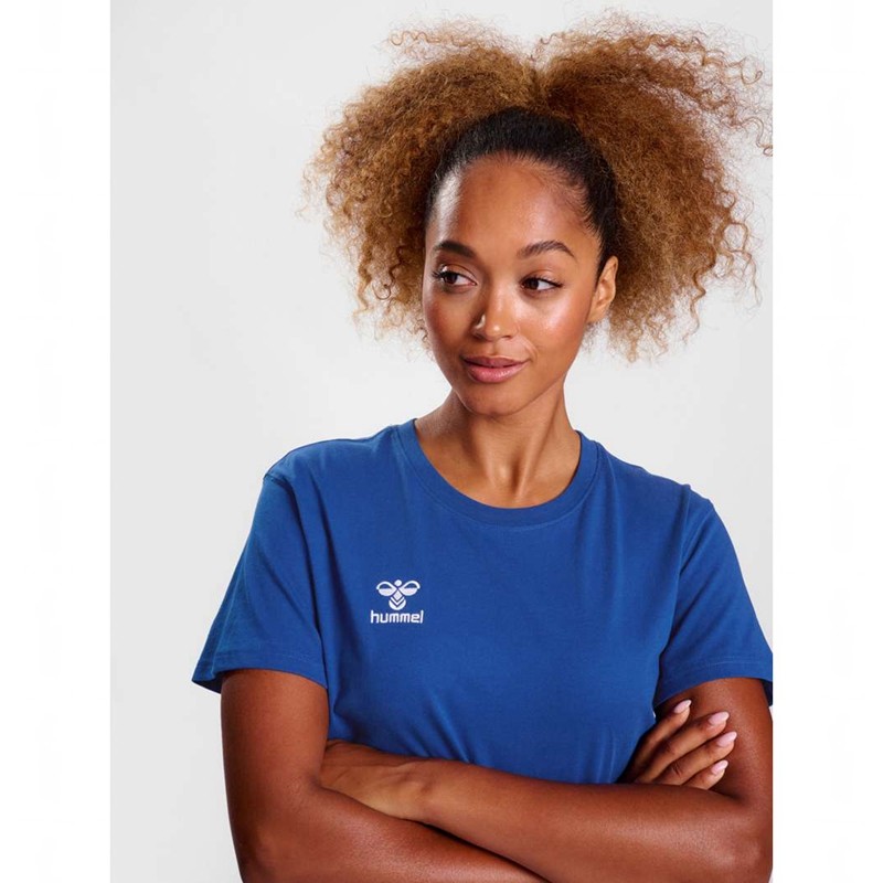 Hummel Go 2.0 S/S T-shirt Dam Blå | 506880-209