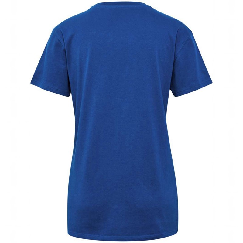 Hummel Go 2.0 S/S T-shirt Dam Blå | 506880-209