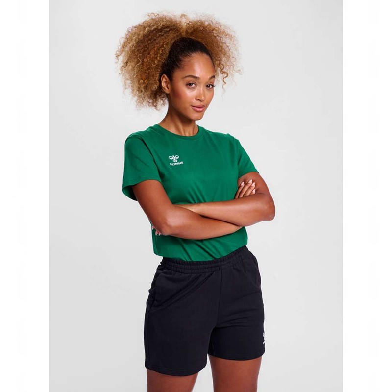 Hummel Go 2.0 S/S T-shirt Dam Gröna | 944951-547