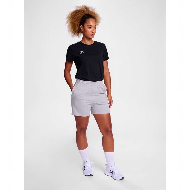 Hummel Go 2.0 S/S T-shirt Dam Svarta | 850446-400