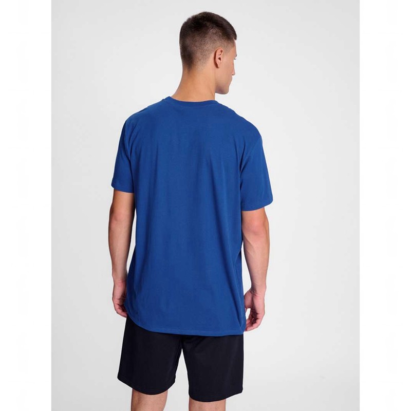 Hummel Go 2.0 S/S T-shirt Herr Blå | 564805-047