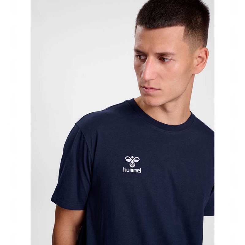 Hummel Go 2.0 S/S T-shirt Herr Marinblå | 270512-107
